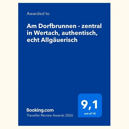 Am Dorfbrunnen In - Bauernhauscharme Im Allgaeu Wertach