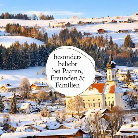 Appartement Am Dorfbrunnen In - Bauernhauscharme Im Allgaeu Wertach