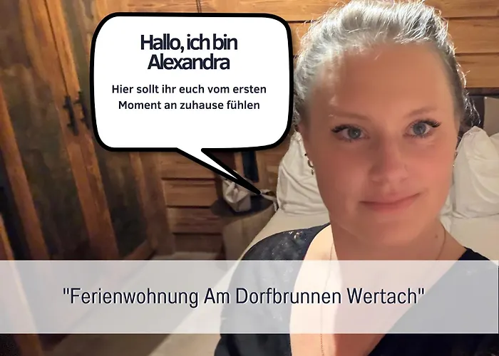 公寓 Am Dorfbrunnen Allgaeu - 2 Schlafzimmer - 5 Personen - Parkplatz - Zentral - 10 Min Zur Kurklinik